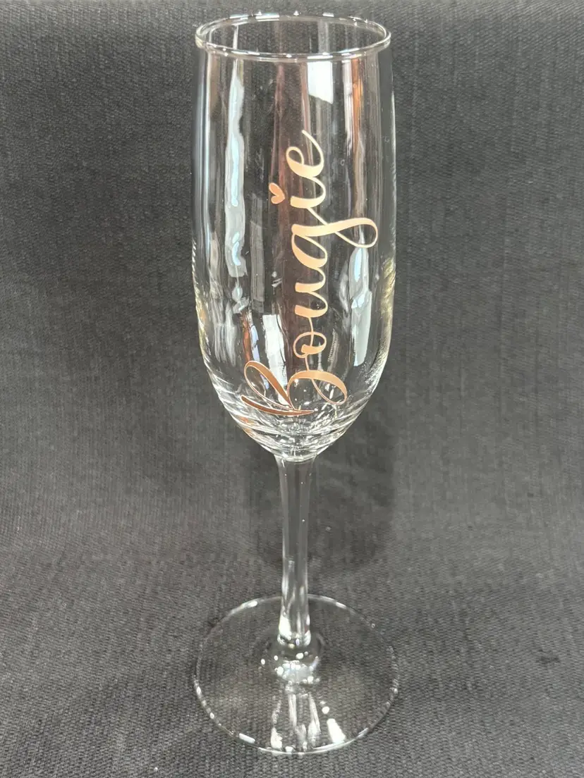 “Bougie” Champagne Flute