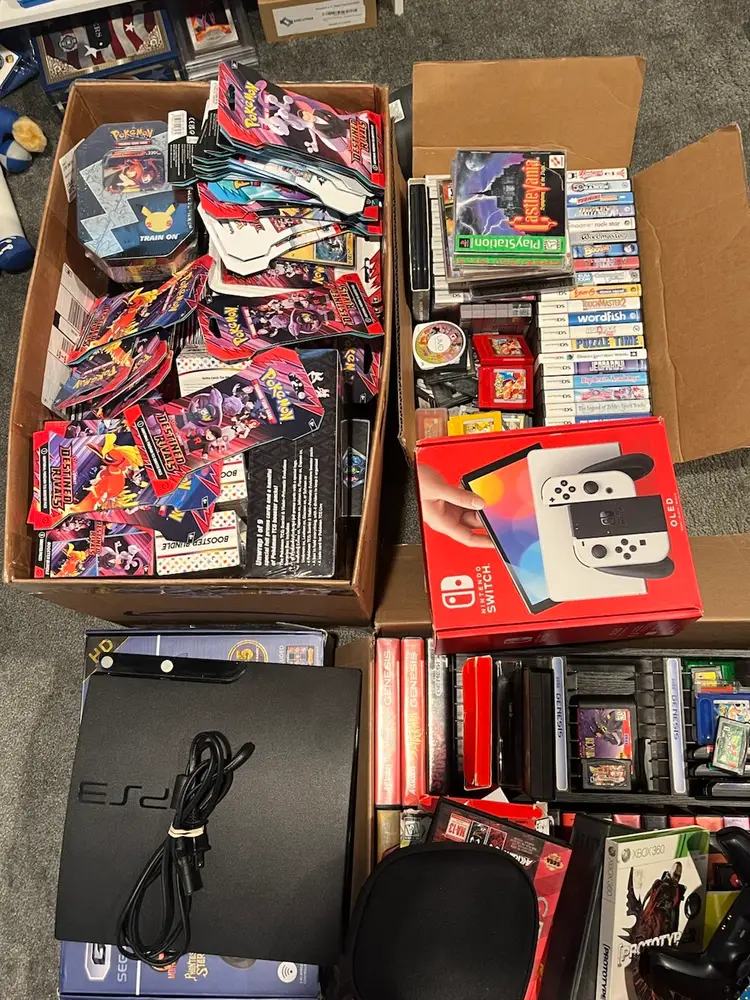 Vintage Games And Pokemon Cards Starting At 2 Dollars. High End Stuff!!!