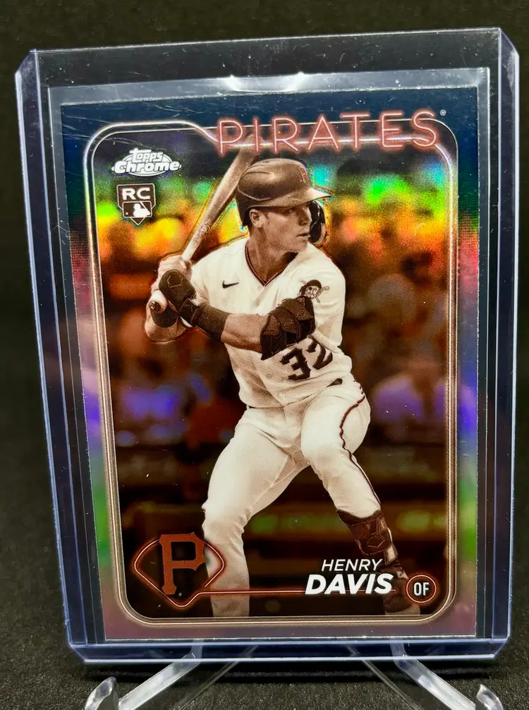 Henry Davis 2024 Topps Chrome Sepia RC Refractor
Pittsburgh Pirates