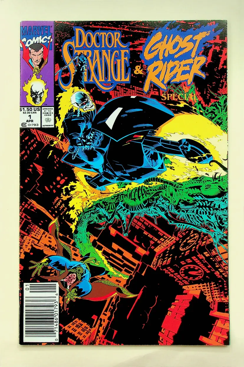 Doctor Strange and Ghost Rider Special #1 - (Apr 1991, Marvel) - Near Mint