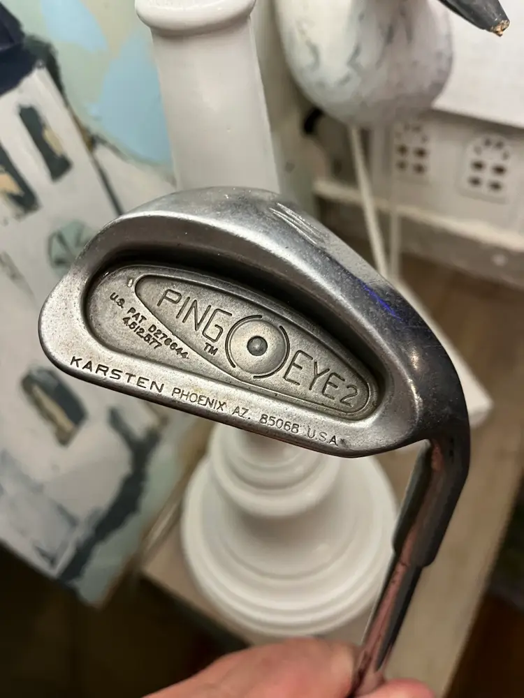 Ping Eye 2 Black Dot Pitching Wedge RH Steel PW Karsten USA Steel