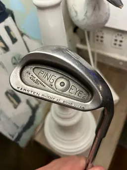 Ping Eye 2 Black Dot Pitching Wedge RH Steel PW Karsten USA Steel