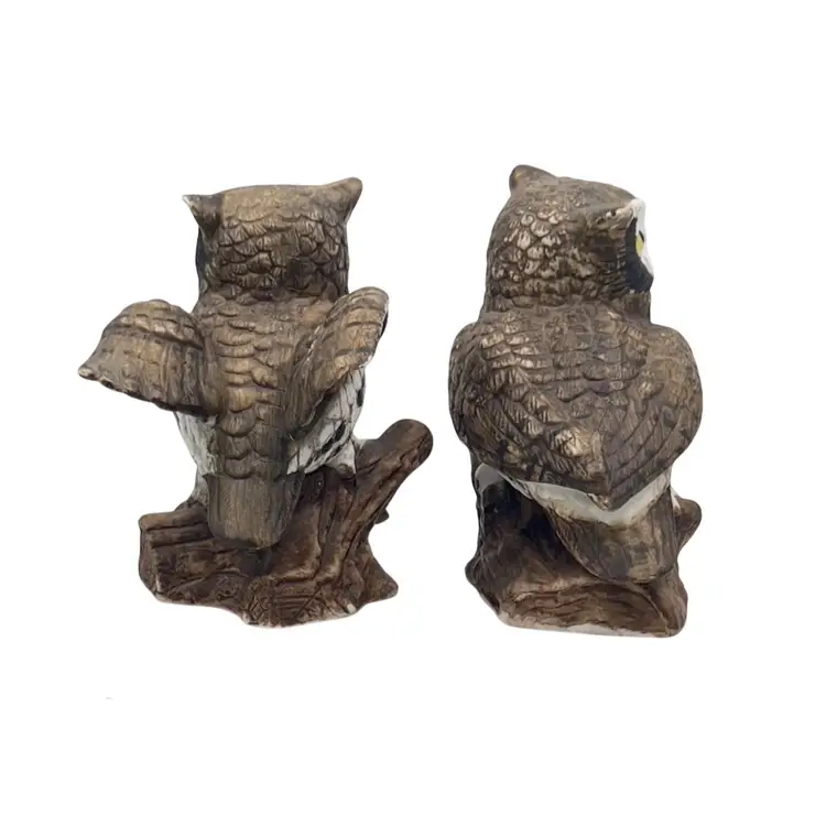 2pc VINTAGE OWL FIGURINES ON A LOG 
By Home Interiors 1957-2008



Fall Autumn Harvest Thanksgiving Halloween
