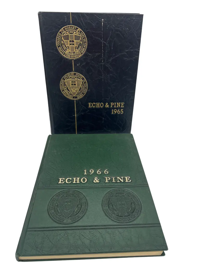 1965 1966 Echo & Pine Hobart William Smith Colleges NY Yearbooks Lot