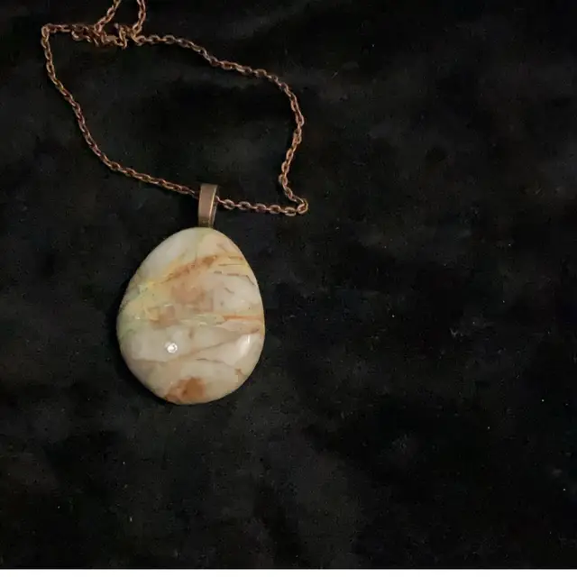 Royston Ribbon Turquoise Pendant Made By Me