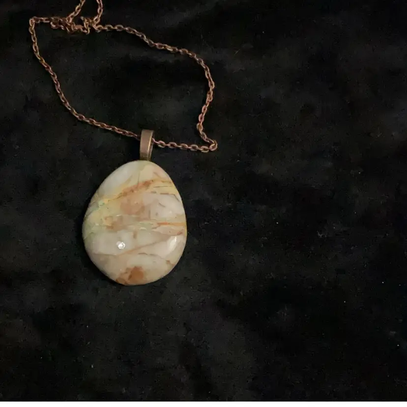 Royston Ribbon Turquoise Pendant Made By Me