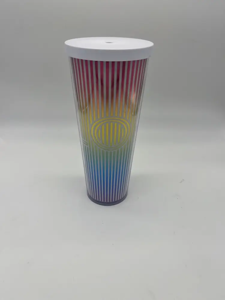 Starbucks “LOVE” Rainbow Tumbler 24 oz-No Straw