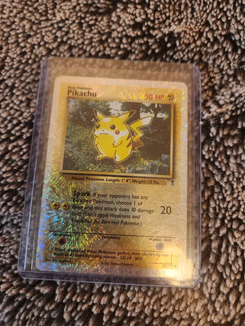 Legendary Collection Reverse holo Pikachu