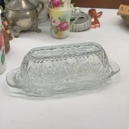 Butter Dish Glass