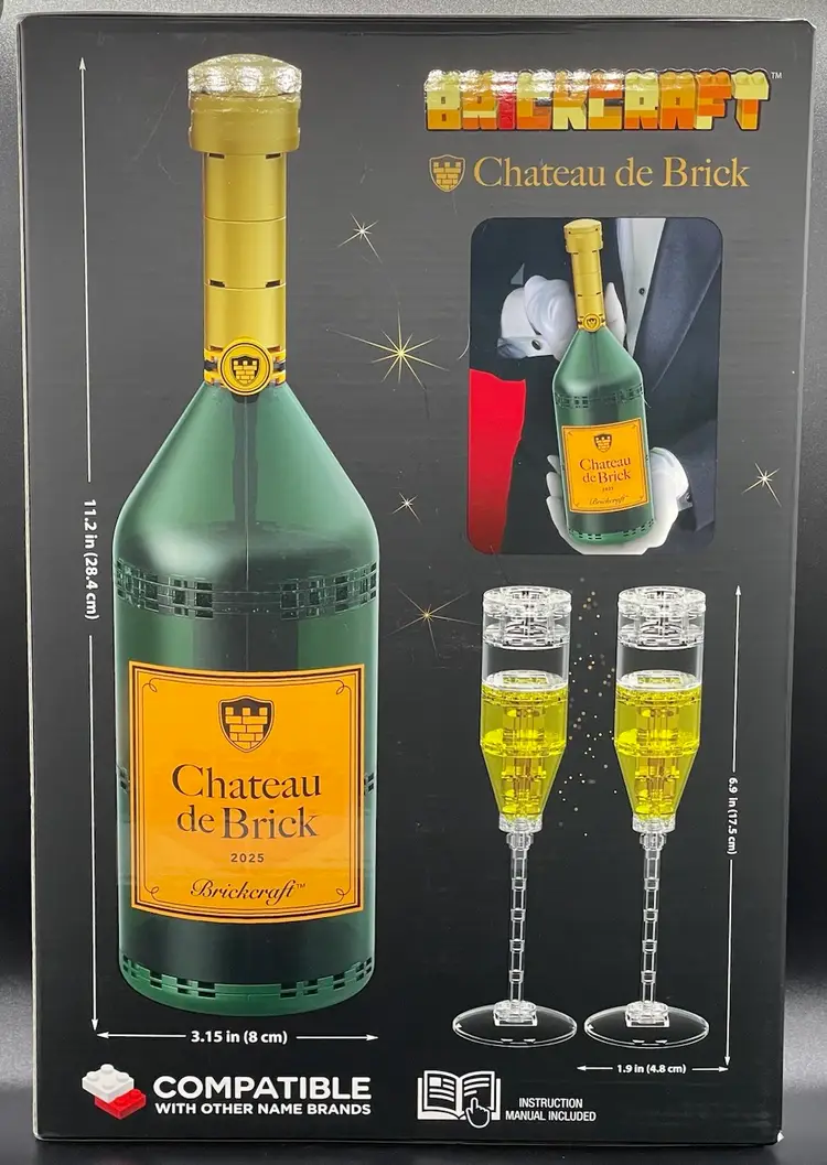 Brickcraft BRICKTANICALS Chateau De Brick 136 pcs Brick Building Set- New Sealed