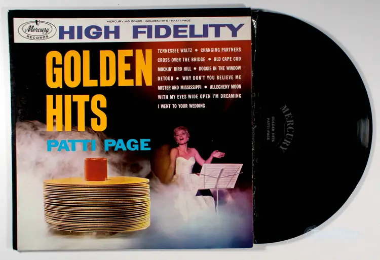Patti Page - Golden Hits (1960) Vinyl LP • Best of, Greatest, Tennessee Waltz