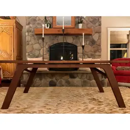 Mid-Century Modern Walnut Dining Table