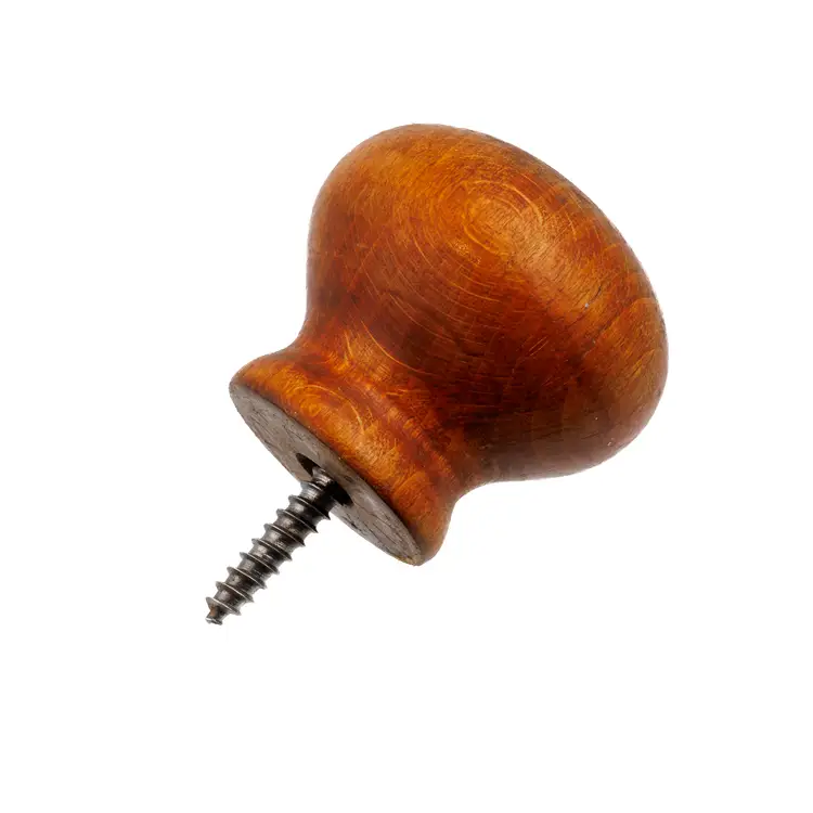 Stanley Transitional Plane Front Beech Knob & Screw 1.7" Tall No. 28-34, 37