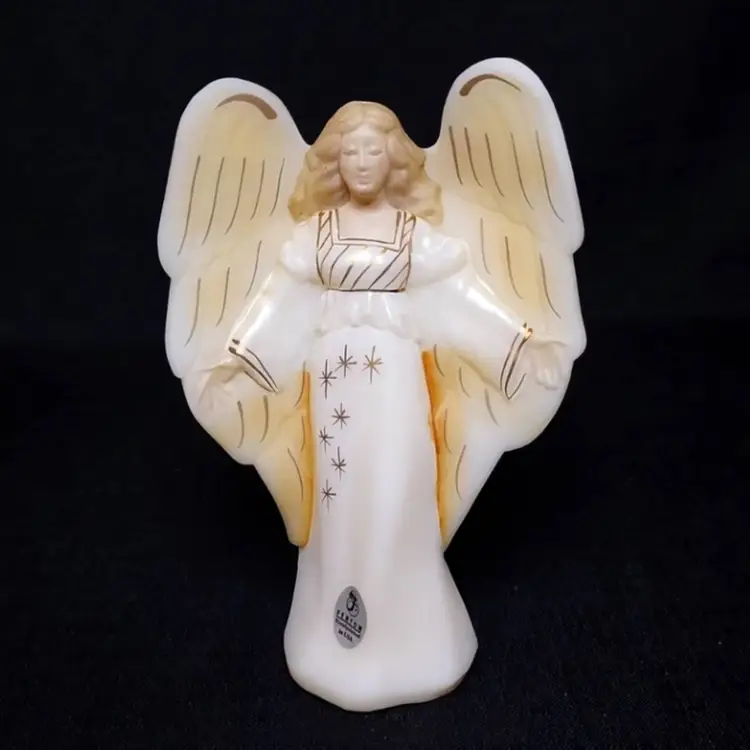 Fenton The Gloria Angel Nativity Figurine First Edition Signed Hand Painted