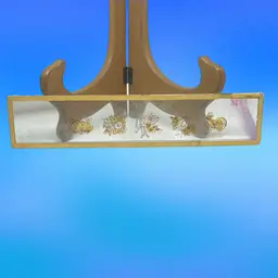 37. Victorian, vintage lantern glass slide.