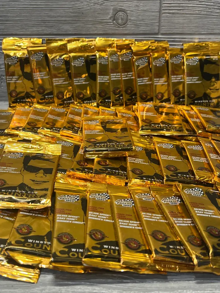 1995 Action Packed Winston Cup Country NASCAR Racing Factory Sealed Packs Lot of 50