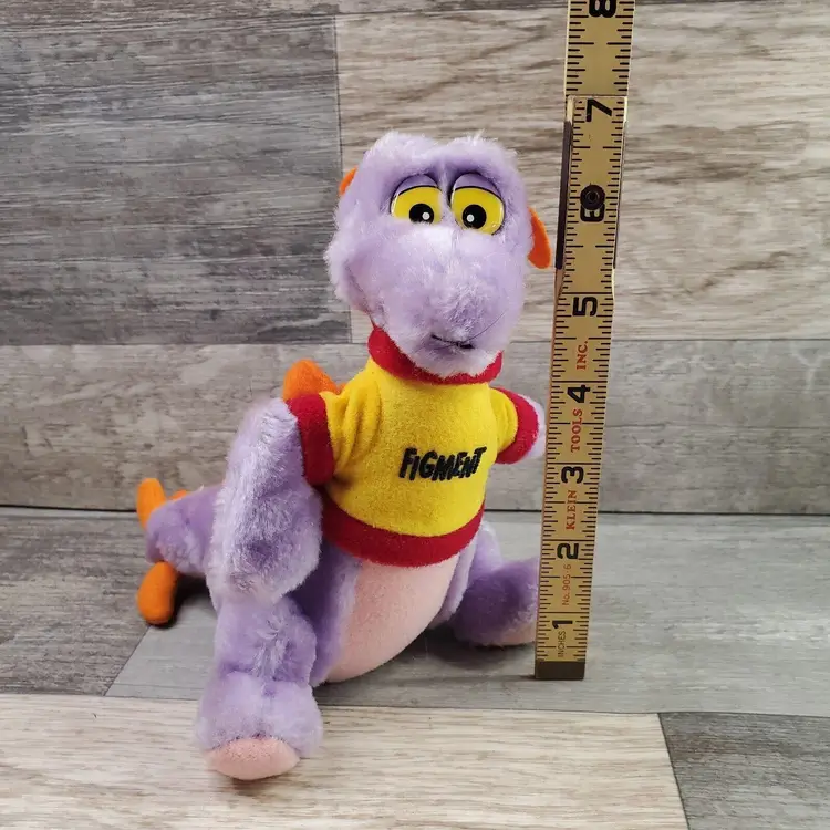 Figment Character,  Disney, Plush, 1982, 7 inch, Vintage
