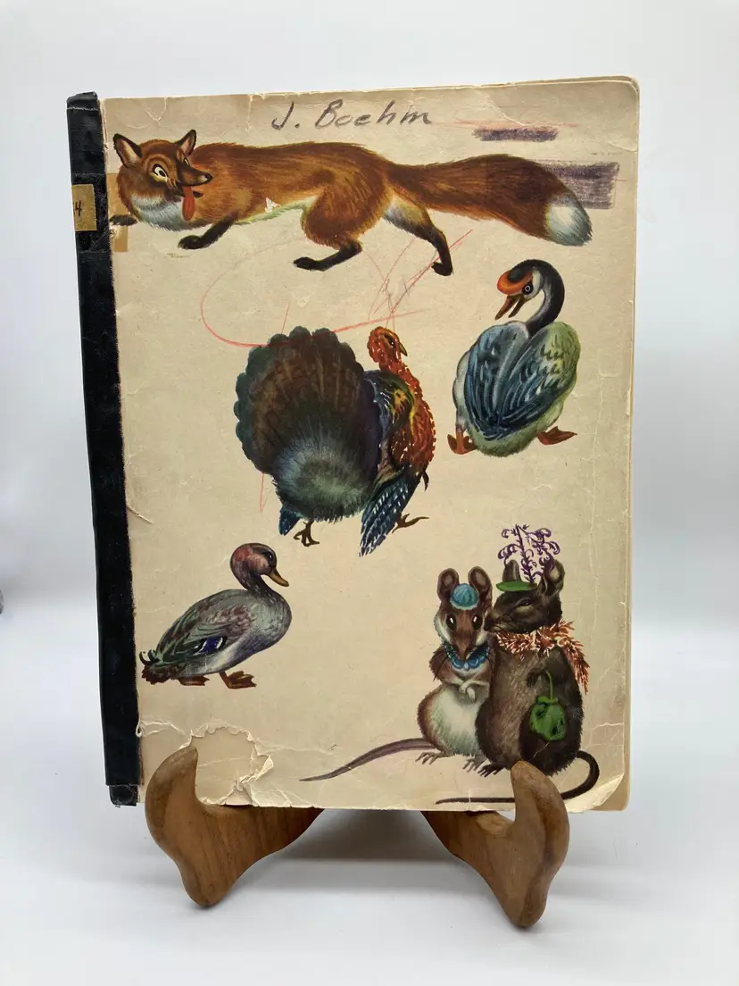 Vintage Soft Cover Book of Three Children's Stories