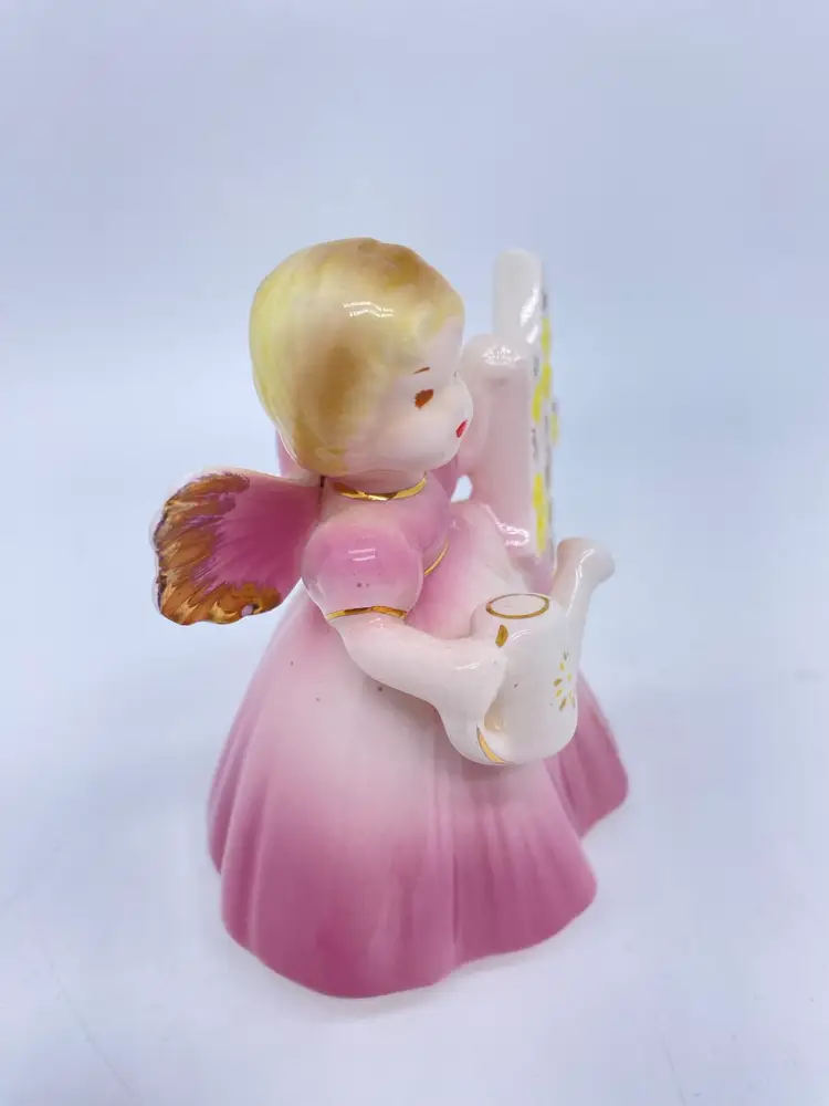 Vintage Josef Originals 4th Birthday Angel Figurine