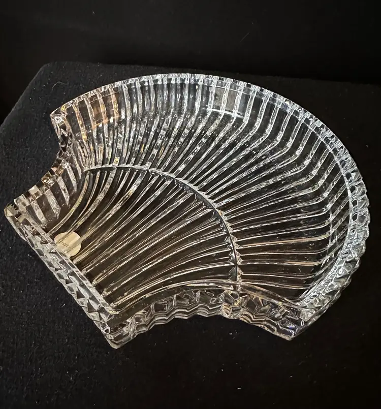 Waterford Crystal Shell Dish, New In Box