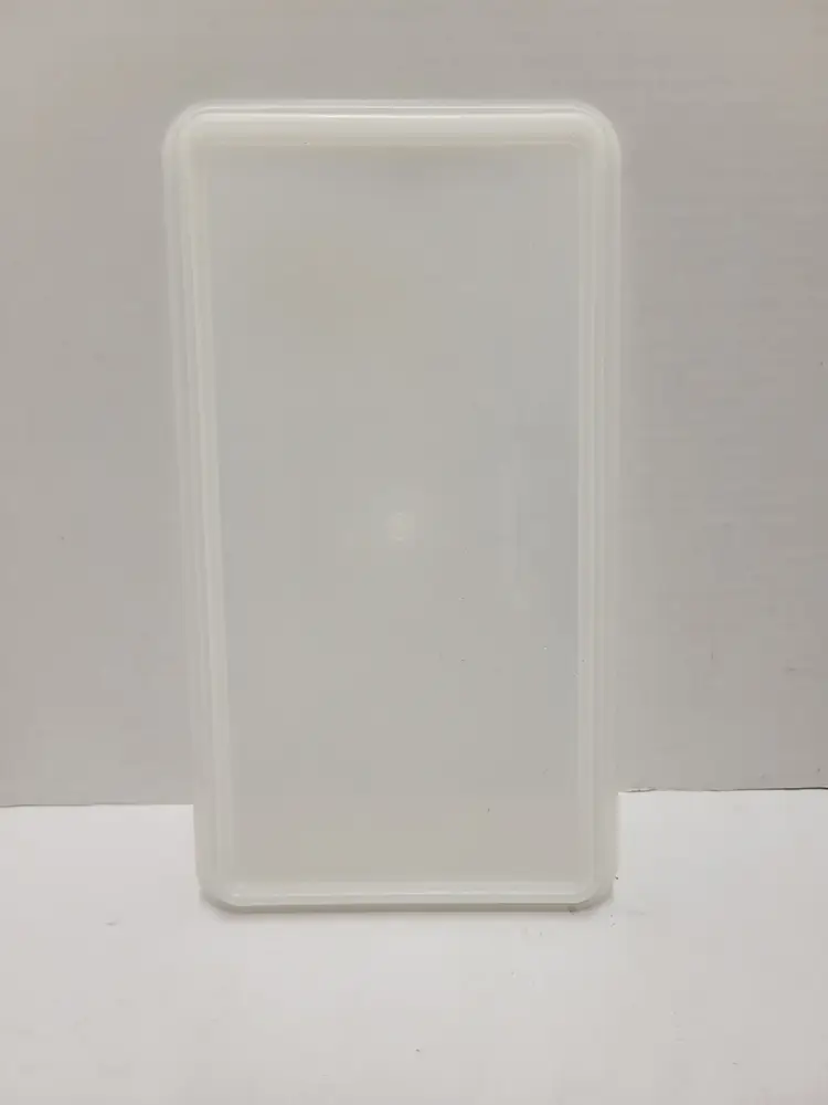 vintage Tupperware rectangle clear replacement lid ONLY #678-10 EUC 12" x 6.5"