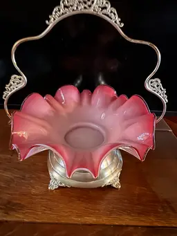 Antique Bridal Basket