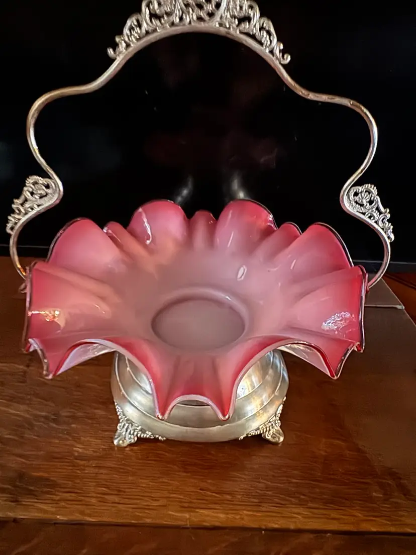 Antique Bridal Basket