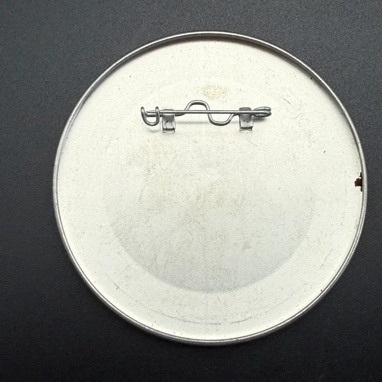 Vintage Stride Chew Crew Button Pin Pinback Gum Advertising Marketing Blue 3"