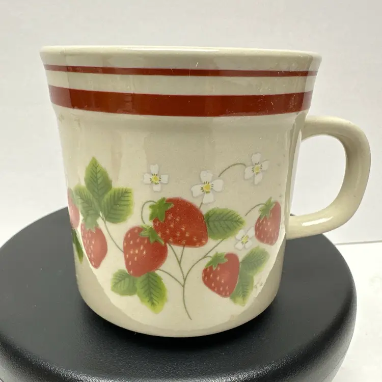 FUJISTONE Berries 8493 Mug Tea Cup Strawberry