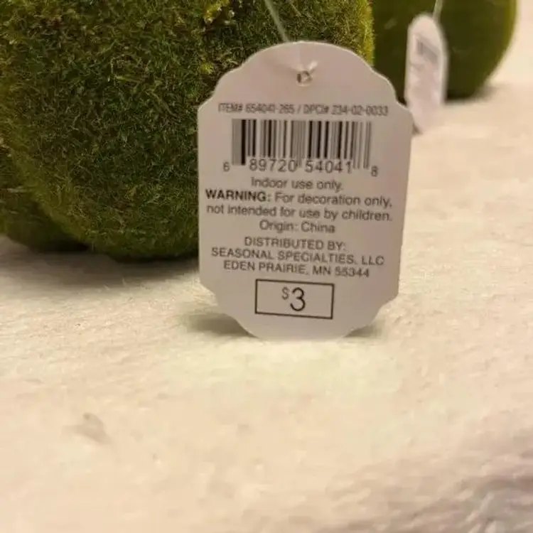 Target DISCONTINUED Moss Covered Pumpkin Set