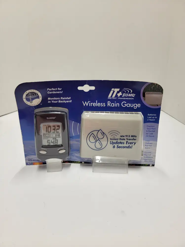 La Crosse Technology Wireless Rain Measurement Gauge Self-Emptying Rain Bucket