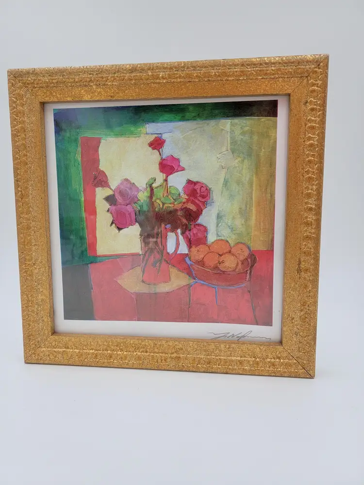 Colorful Still Life Framed Art Print