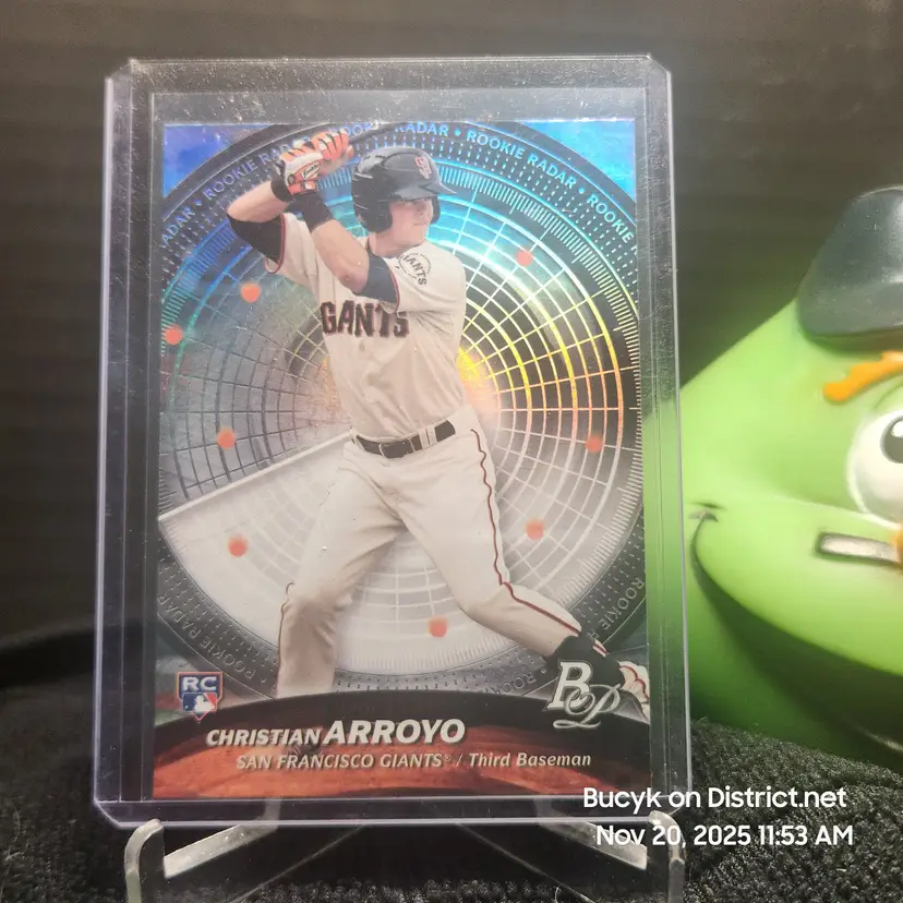 2017 Bowman Platinum Rookie Radar - Christian Arroyo San Francisco Giants