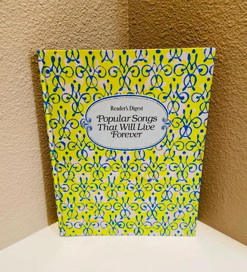 Vintage Readers Digest Songbook Retro Mid Century Modern CottageCore
