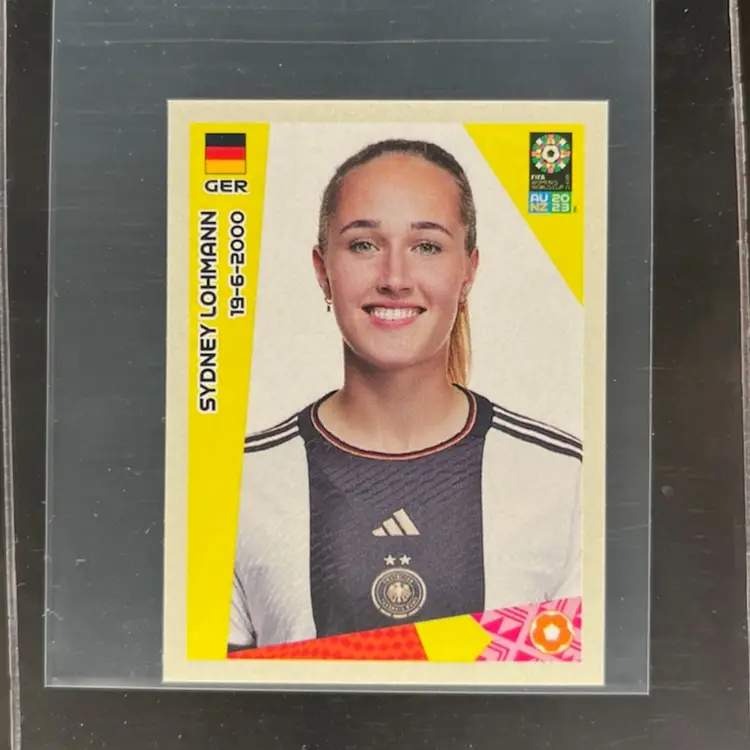 Sydeny Lohmann 2023 Panini Women’s World Cup Sticker Germany Soccer Card