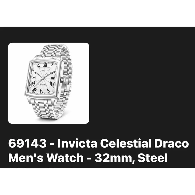 Invicta Celestial Draco Men's Watch - 32mm, Steel