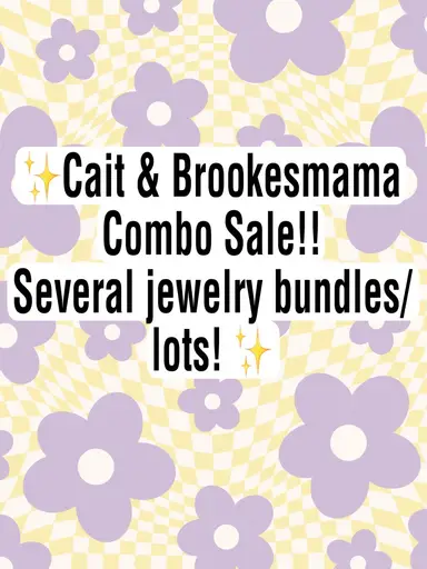 ✨Cait & Brookesmama Combo Sale!!! ✨ Lots Of Jewelry!!
