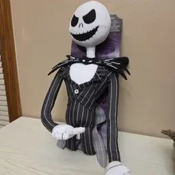 Disneys Nightmare Before Christmas Poseable Jack Skellington Plush 24"