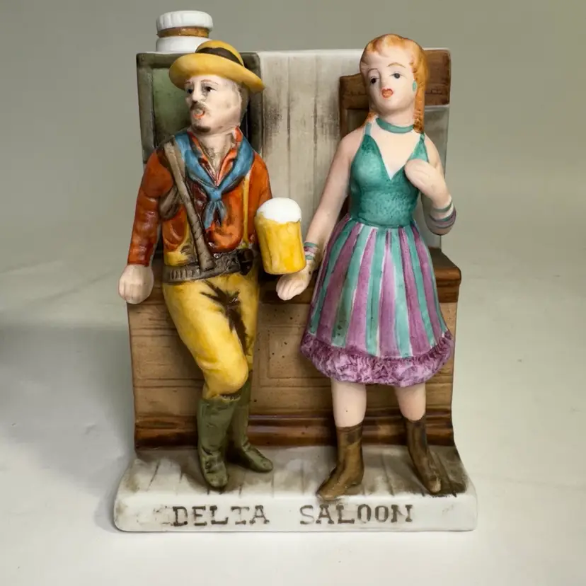 Miniature Bottle Delta Saloon Suicide Table Collectors Series #3 1971 Limited Productions