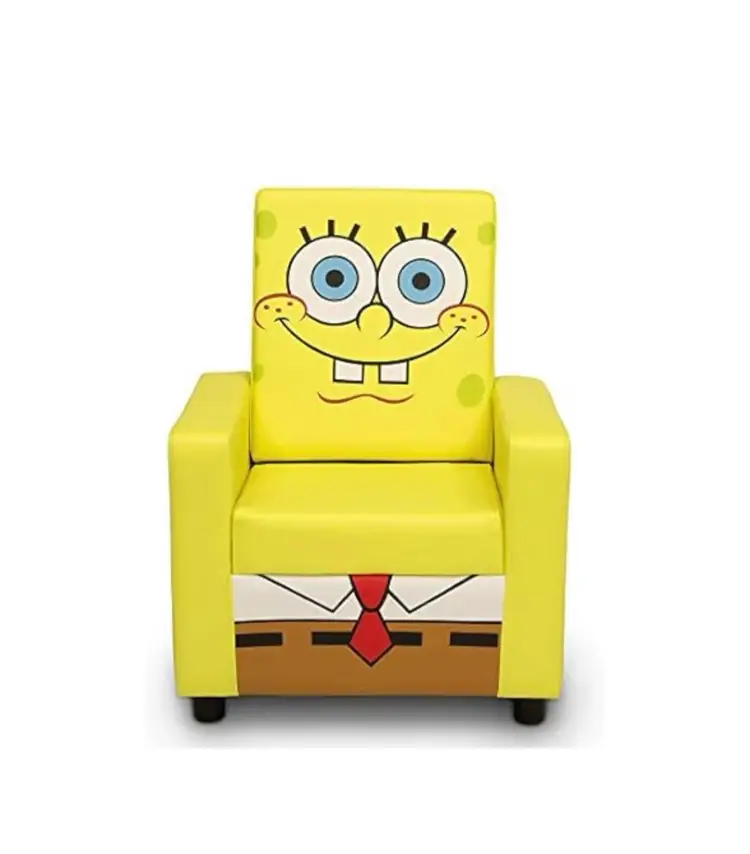 SpongeBob SquarePants High Back Upholstered Chair New