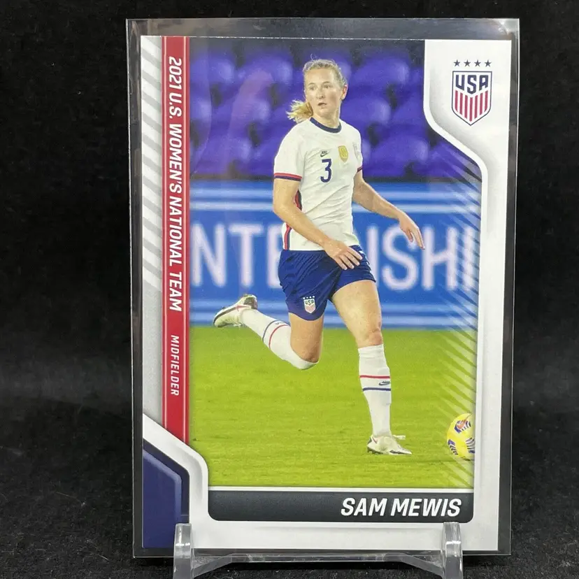 2021 Panini Sam Mewis US Womens Soccer Team USA Soccer Card USWNT