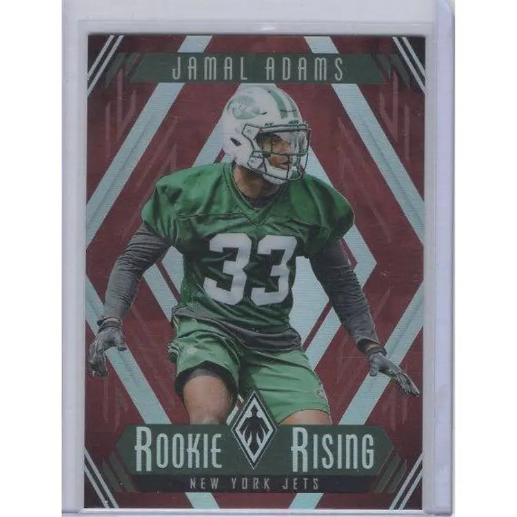 2017 Panini Phoenix Jamal Adams Rookie Rising Red #/299 Jets