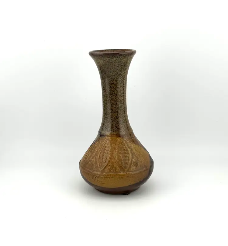 Vintage Robert Maxwell for Pottery Craft USA Vase 3”x 5.5”