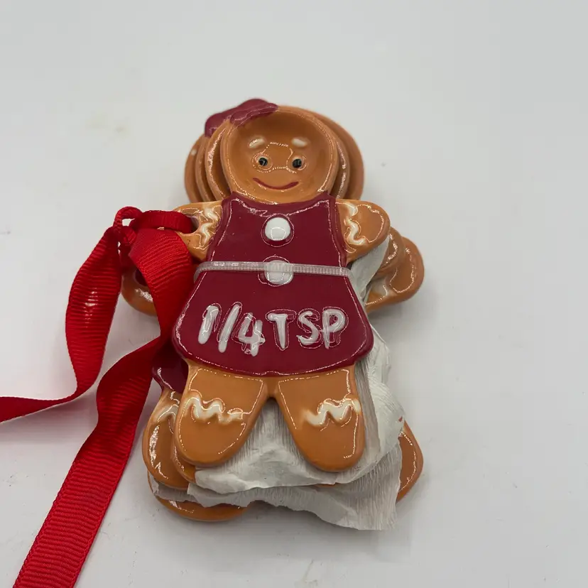 Measuring Spoons Set Gingerbread Men Set Of Four