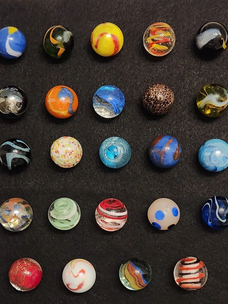 Marbleous Marbles-1" Shooters-Some Glow!