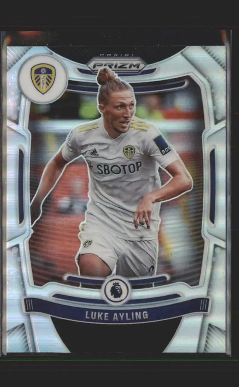 2021-22 Panini Prizm Premier League #213 Luke Ayling Prizms Silver - (138) - Leeds United