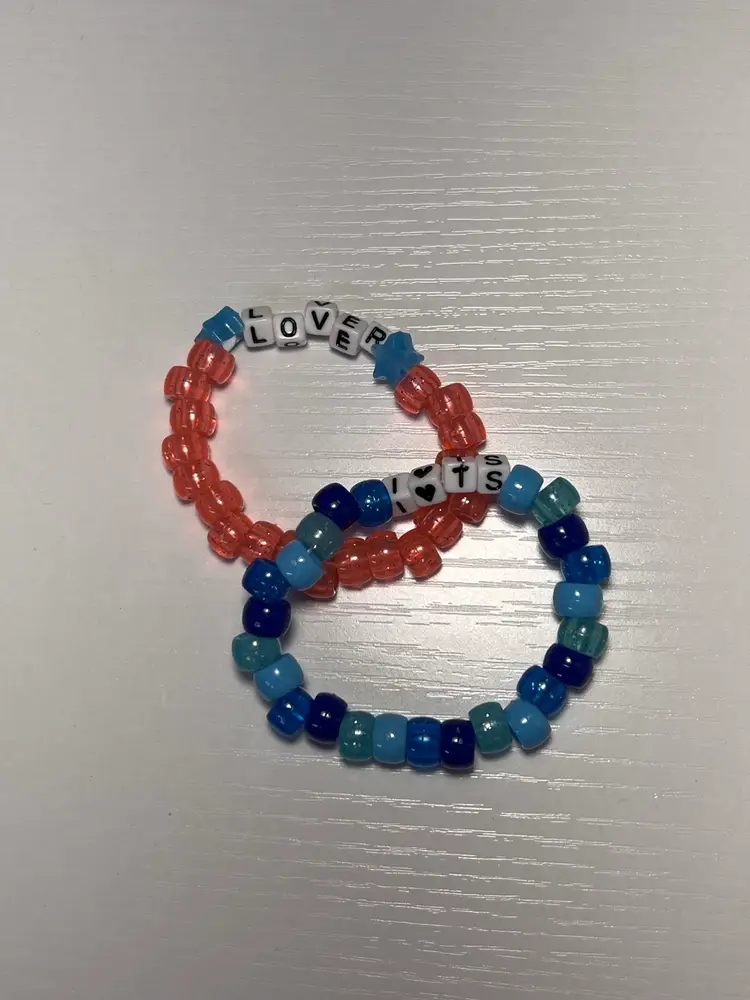 “Lover” And “I Heart TS” Friendship Bracelets