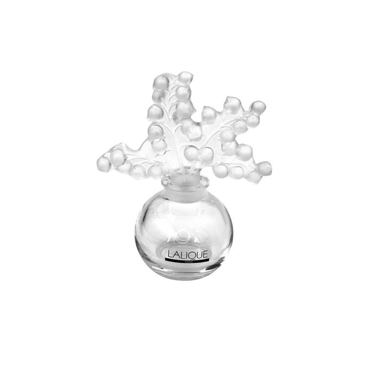 LALIQUE CRYSTAL 
PERFUME BOTTLE “Clairefontaine” 
Signed Lalique France