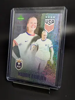 2025 Parkside NWSL/USWNT Club and Country Shimmer Foil Maddie Dahlien Seattle Reign