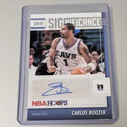 Carlos Boozer 2021 NBA Hoops Great Significance - Autograph #GS-CBZ